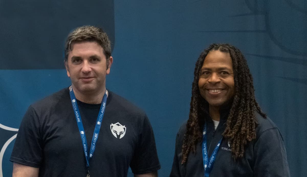 Total Assure team members Bart and Nijel