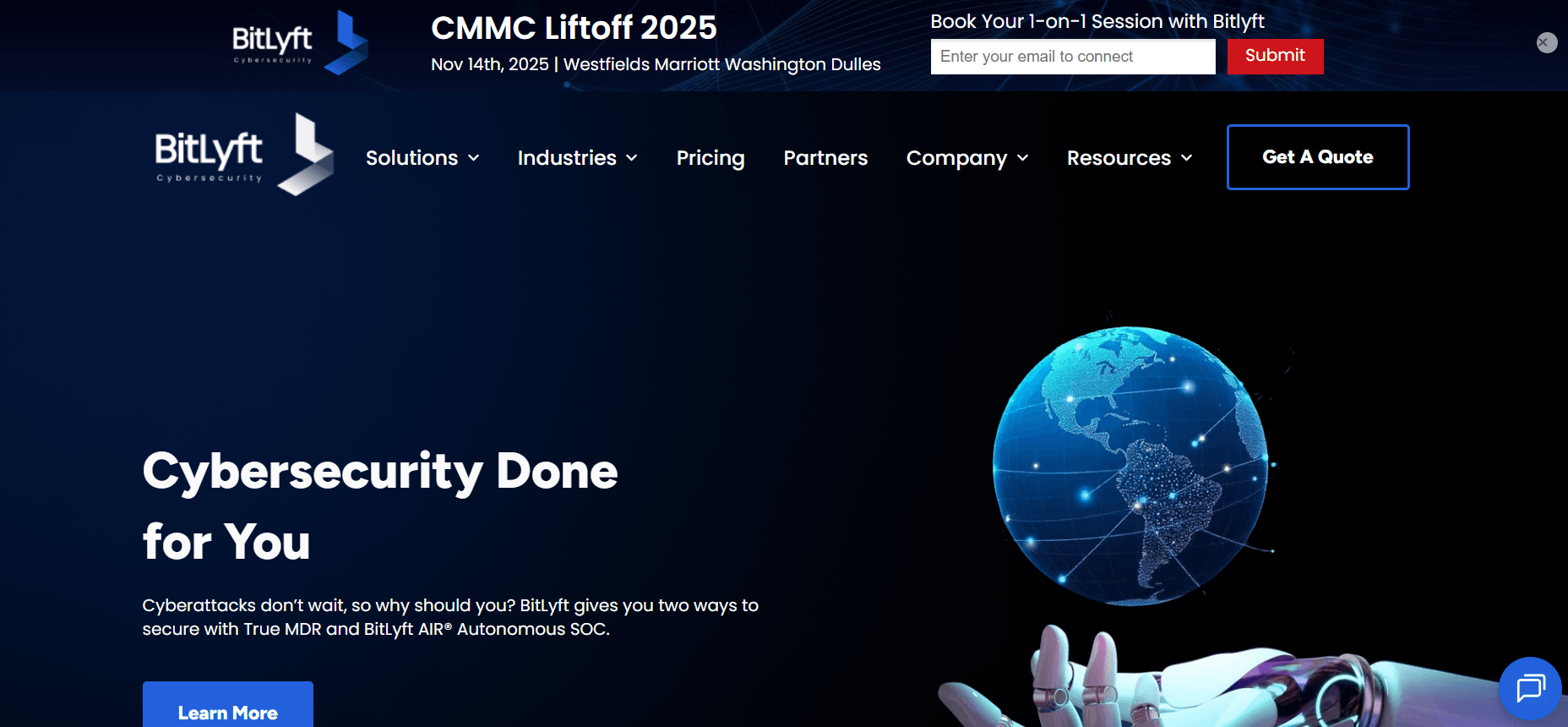 BitLyft Website Screenshot